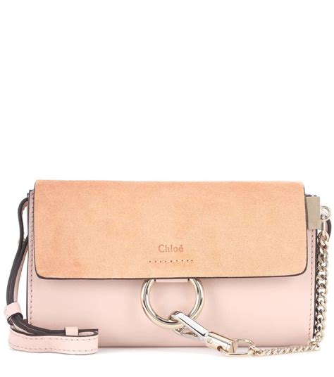 chloe faye mini wallet bag